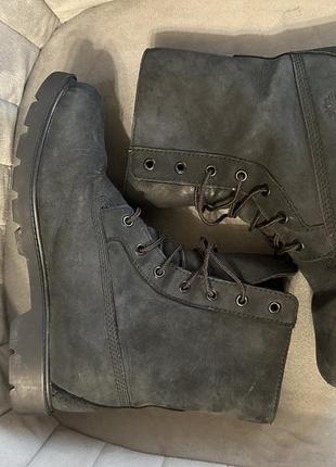 Ботинки сапоги ботинки на шнуровке timeberland waterproof зимние теплые2 фото