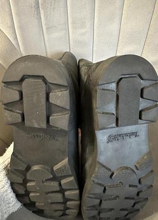 Ботинки сапоги ботинки на шнуровке timeberland waterproof зимние теплые6 фото