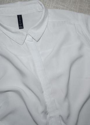 Рубашка женская белая. рубашка вискоза. белая рубашка5 фото