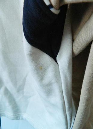 Короткий спортивный свитшот реглан кофта мягкий оверсайз белая6 фото