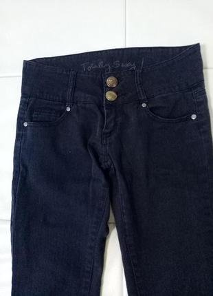 Узкие джинсы слим р. 158-164, xs. тянутся, состояние новых2 фото