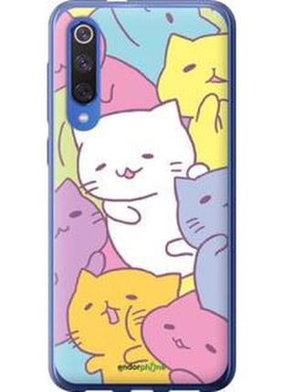 Чохол на def xiaomi mi 9 se book case gray se кошенята  "2534t-1674-2448"
