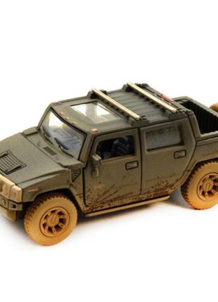 Игрушечная машинка джип hummer в грязи кт5097wy