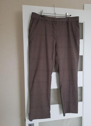Стильные брендовые брюки брюки брюки в клетку h&amp;m2 фото