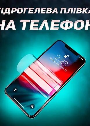 Защитная гидрогелевая плёнка для motorola one fusion plus