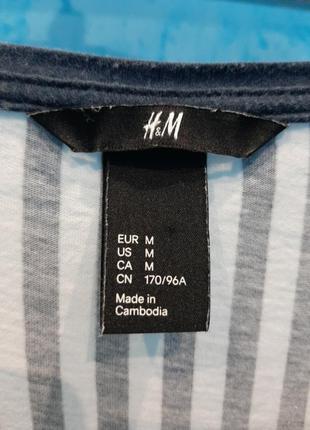 Футболка в морском стиле h&m4 фото