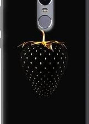 Чохол на xiaomi redmi note 4 чорна полуниця "3585t-352-2448"