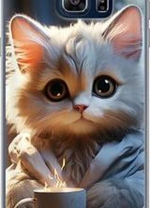 Чехол на samsung galaxy note 5 n920c white cat "5646t-127-2448"