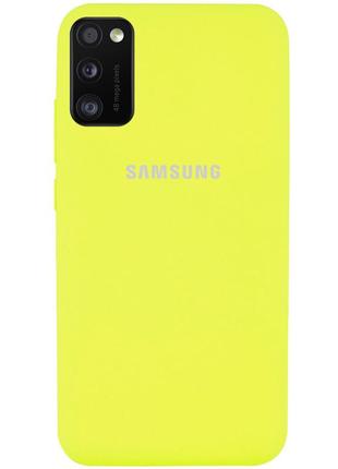 Чохол silicone cover full protective (aa) для samsung galaxy a41