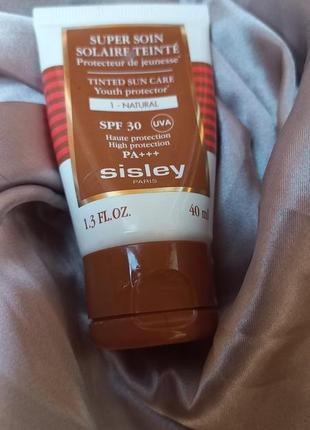 Sisley super soin spf30 40ml солнцезащитный крем для лица тонирующий солнцезащитный крем для лица тональный крем вв крем сс крем
сислей3 фото