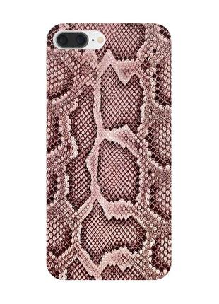 Защитная пленка кожа змеи на заднюю панель для iphone 8 plus