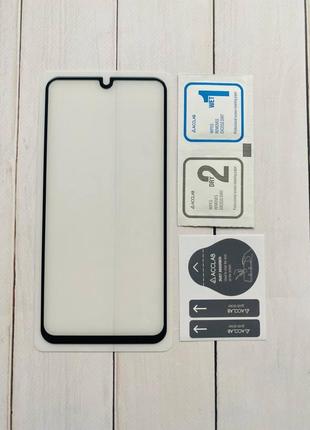 Защитное стекло 3d для samsung a15/ a155 черная рамка