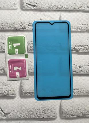 Захисне скло 3d для samsung a04 чорний