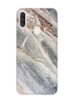 Защитная пленка старый мрамор на заднюю панель для samsung a11