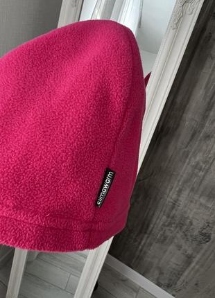 Флисовая шапка adidas оригинал женская шапка функсия яркая шапка adidas climawarm2 фото
