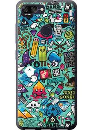 Чохол на asus zenfone max plus m1 zb570tl стікер бомбінг 1 "693u-1361-2448"