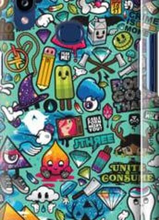 Чохол на samsung galaxy a10s a107f стікер бомбінг 1 "693m-1776-2448"