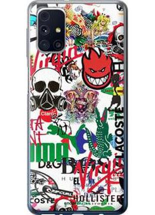 Чехол на samsung galaxy m31s m317f many different logos "4022t-2055-2448"