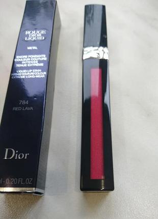 Жидкая помада для губ dior rouge dior liquid 895 fab satin3 фото