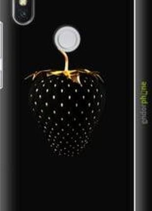 Чохол на xiaomi redmi s2 чорна полуниця "3585m-1494-2448"