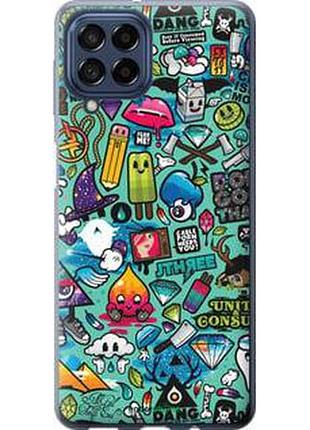 Чохол на samsung galaxy m53 m536b стікер бомбінг 1 "693u-2608-2448"