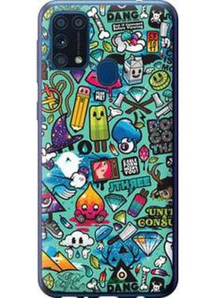 Чохол на samsung galaxy m31 m315f стікер бомбінг 1 "693u-1907-2448"