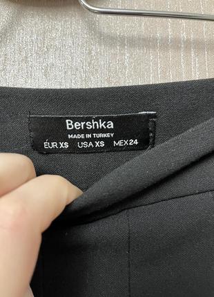 Мини юбка черная тренд bershka zara mango7 фото