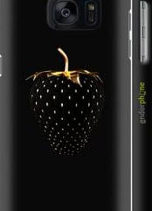 Чохол на samsung galaxy s7 g930f чорна полуниця "3585m-106-2448"