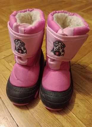 Тепленькі зимові чобітки demar doggy1 фото