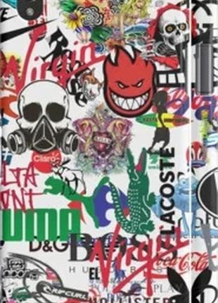 Чохол на sony xperia z1 c6902 many different logos "4022c-38-2448"