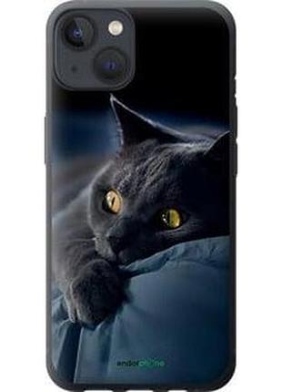 Чохол на iphone 13 димчастий кіт "825u-2374-2448"
