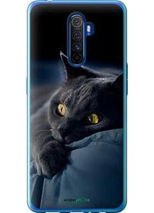 Чохол на realme x2 pro димчастий кіт "825t-1866-2448"