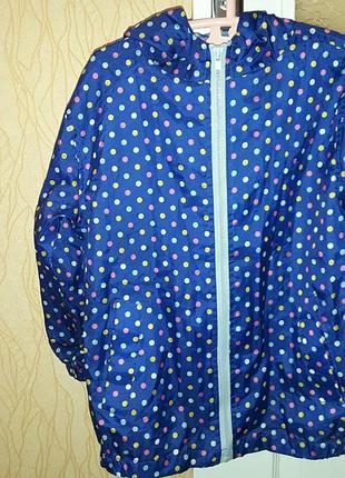 Ветровка-дождевик девочке