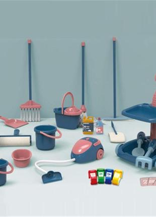 Набор игрушечный для уборки yy-145 швабра пылесос