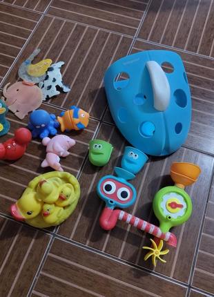 Игрушки для детей в ванную6 фото