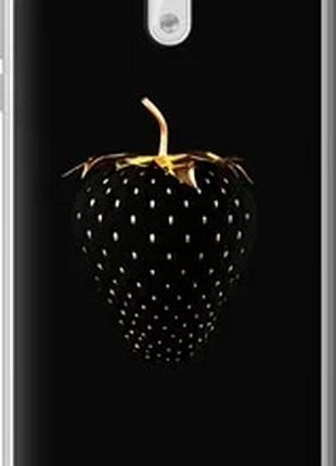 Чохол на nokia 3 чорна полуниця "3585u-818-2448"
