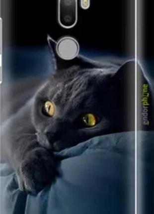 Чохол на xiaomi mi 5s plus димчастий кіт "825c-396-2448"