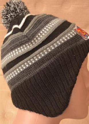 Оригінальна тепла зимова шапочка тачки mcqueen з німеччини / на голову до 50 см8 фото