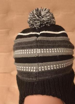 Оригінальна тепла зимова шапочка тачки mcqueen з німеччини / на голову до 50 см2 фото