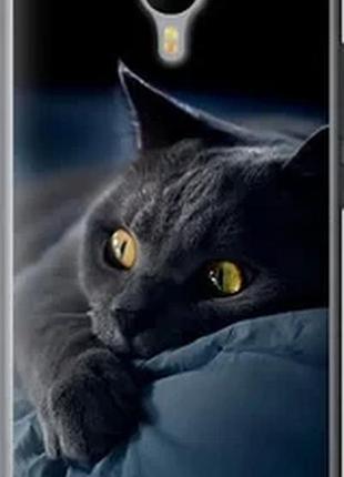Чохол на meizu m2 note димчастий кіт "825t-94-2448"