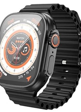 Смарт-годинник із функцією розмови hoco smart watch y12 ultra чорні r_1125