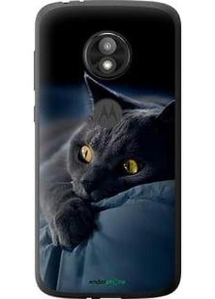 Чохол на motorola moto e5 play димчастий кіт "825u-1429-2448"