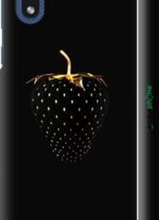 Чохол на samsung galaxy a01 core a013f чорна полуниця "3585m-2065-2448"