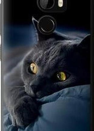 Чохол на htc one x10 димчастий кіт "825u-995-2448"