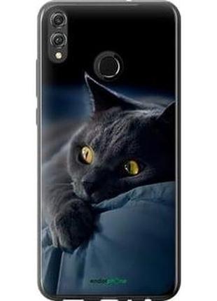 Чохол на huawei honor 8x димчастий кіт "825t-1596-2448"