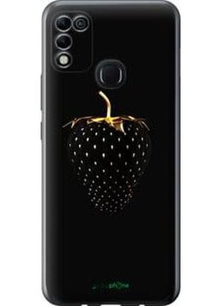 Чохол на infinix hot 11 play чорна полуниця "3585u-2756-2448"