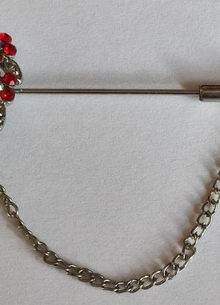 Вінтажна брошка шпилька3 фото