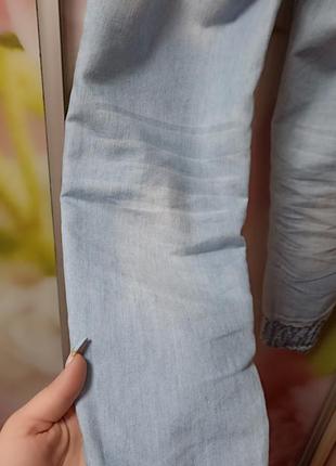 Тонкие джинсы4 фото