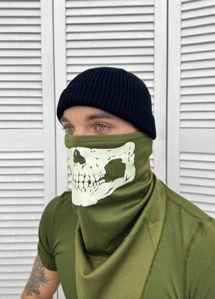 Шапка докерка range beanie синя вт7506