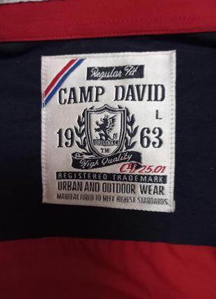 Супер рубашка camp david клубный стиль германия6 фото